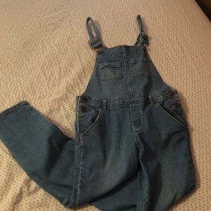 Girls overalls ankle length